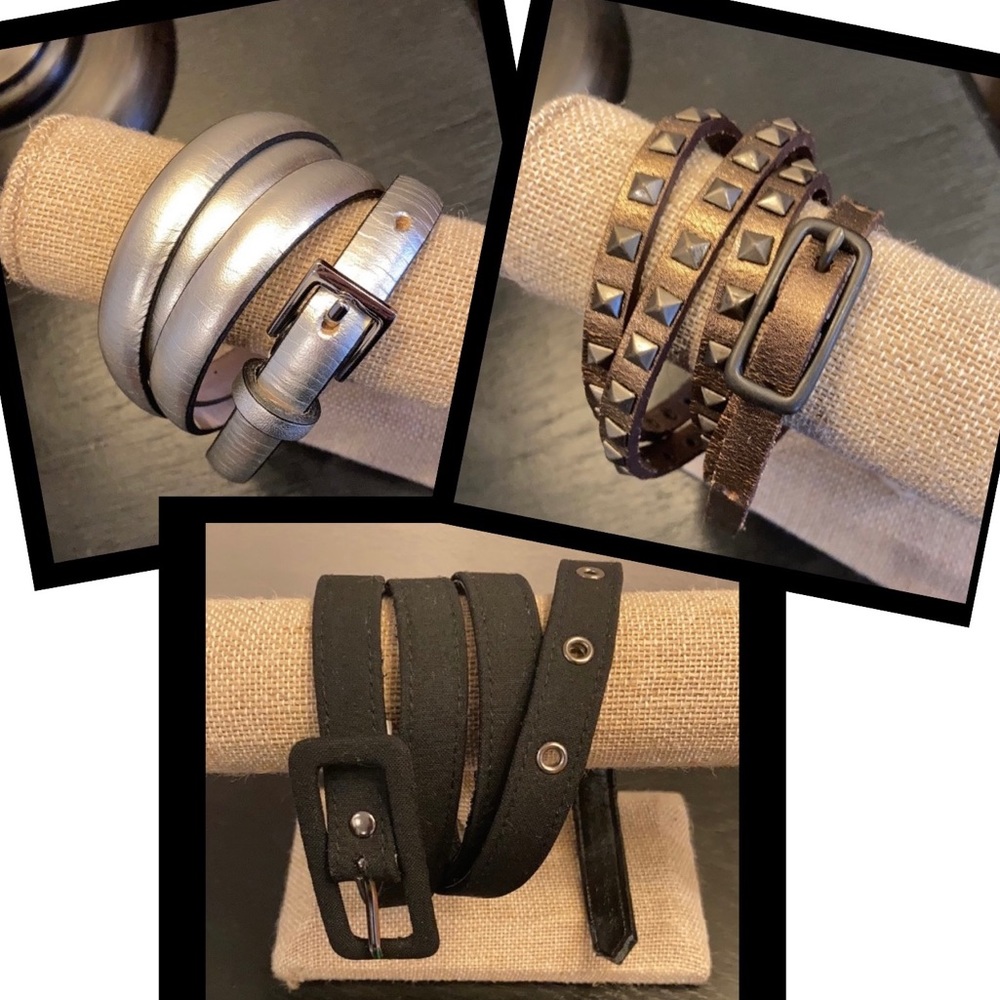 Skinny Belt bundle (3 belts)